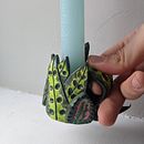 Mi Proyecto del curso: Técnicas de ilustración y modelado en cerámica. Ceramics project by Milena Caceres Espinosa - 03.22.2021