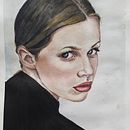 Meu projeto do curso: Retrato em aquarela a partir de uma fotografia. Un proyecto de  de Daniela Urias - 22.03.2021