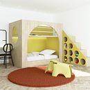 KIDS ROOM. Un progetto di 3D, Architettura d'interni e ArchVIZ di barbaradesousa11 - 22.03.2021