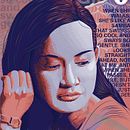 My project in Portrait Illustration Techniques with Illustrator and Photoshop course. Un progetto di Graphic design e Illustrazione tradizionale di Tobias Warbung - 23.03.2021