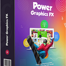POWERGRAPHICS FX REVIEW: Premium-Quality High-Converting DFY Graphic and Video Templates. Un proyecto de 3D, Diseño de personajes y Diseño gráfico de Ikechukwu Mbah - 23.03.2021