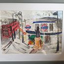 My project in Architectural Sketching with Watercolor and Ink course. Een project van Aquarelschilderen van malgorzata_siwiak - 23.03.2021