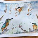 My project in Artistic Watercolor Techniques for Illustrating Birds course. Un projet de Aquarelle de Nicola Turner - 01.04.2021