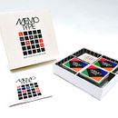 Memo Type | Juego tipográfico. Un proyecto de Diseño de juegos, Diseño editorial, Diseño tipográfico, Packaging y Tipografía de Maxi Spera - 14.12.2018