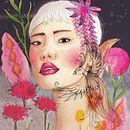 Il mio progetto del corso: Ritratto illustrato ad acquerello. Desenho de retrato, e Pintura em aquarela projeto de Silvia Chiauzzi - 23.03.2021