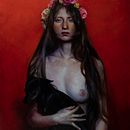 This is the latest painting I did. I had so much fun using lot of color and a litmited palette of bright pigments.. Un proyecto de Pintura al óleo de Remi Cárdenas - 24.03.2021