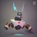 Mi Proyecto del curso: Composiciones con Cinema 4D y OctaneRender- "Funny Bunny". Een project van 3D y  3D-modellering van Daniel Jimenez - 24.03.2021