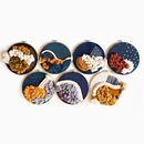 Tejidos abstractos en  aros de bordado. Un projet de Broderie , et Art textile de Alejandra Franco - 24.03.2021