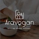 Mi Proyecto del curso: Creación de un logotipo original desde cero | Aravegan  Ein Projekt aus dem Bereich Br, ing und Identität, Logodesign und Grafikdesign von Julieta Farias - 25.03.2021