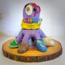 Mi Proyecto del curso: Creación de un Art Toy . Mainan Seni proyek oleh Susana Ramos Gómez - 03.24.2021