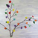 Paper flower blossoms - multicoloured. Een project van Craft y Papercraft van Rachel Warrillow - 27.03.2021