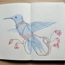 My project in Surrealist Illustration Inspired by Nature course. Traditional illustration, Pencil Drawing, and Sketching project by opdebeeck_anja - 03.27.2021