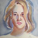 Proyecto: Retrato artístico en acuarela . % Cecilia Matus tarafından hazırlanan Portre Çizimi, Sulubo, Ve a Resim projesi - 04.02.2021