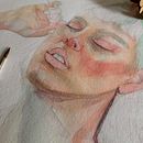 Mi Proyecto del curso: Retrato artístico en acuarela. Een project van  Portrettekening, Schilderij, Aquarelschilderen y  Beeldende kunst van Silvia T - 28.03.2021