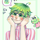 lindo dibujo de keroppi. Desenho digital, Mangá, Ilustração tradicional e Ilustração digital projeto de jakku m - 28.03.2021