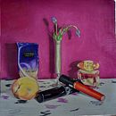 Mi Proyecto final. Un proyecto de Bellas Artes, Pintura y Pintura al óleo de Maribell Gutierrez - 27.04.2021