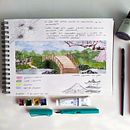 Mi Proyecto del curso: Cuaderno de viaje en acuarela. Un proyecto de Pintura a la acuarela de geijonoelia - 28.03.2021