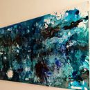 Deep Ocean for a Room. Un progetto di Belle arti, Arte concettuale, Creatività, Disegno, Design, Interior design, Fotografia, Interior Design e Pittura di Stephanie Rico - 28.03.2021