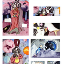 My project in Watercolor Coloring for Comics and Illustrations course. Traditional illustration, and Watercolor Painting project by chloe.ducroizet - 03.29.2021