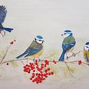 My project in Artistic Watercolor Techniques for Illustrating Birds course. Een project van Traditionele illustratie, Naturalistische illustratie y Aquarelschilderen van sh_rau - 29.03.2021
