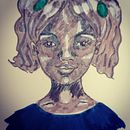 Girl in shades . % Minka tarafından hazırlanan Geleneksel illüstras, Ve on projesi - 03.30.2021