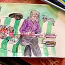 My project in Exploratory Sketchbook: Find Your Drawing Style course. Un proyecto de Ilustración tradicional de kspoering - 30.03.2021