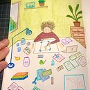 Mi Proyecto del curso: Sketchbook para explorar tu estilo de dibujo. Traditional illustration project by Sara Luna - 03.30.2021