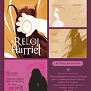 El Reloj de Harriet. Un proyecto de Diseño editorial, Ilustración digital y Lettering de Alejandra Qüehl - 20.08.2014