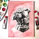 Escultura a gouache. Un proyecto de Ilustración tradicional, Ilustración con tinta, Ilustración naturalista				 y Pintura gouache de Chloé F. S. - 22.05.2020