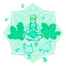 Farm Mandala. Een project van Digitale illustratie,  Beeldende kunst y Traditionele illustratie van Michelle Mortensen - 15.03.2021