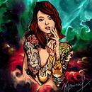 Redhead Girl Tattoo. Digital Drawing, and Digital Illustration project by Julián Medina - 01.28.2020