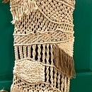 Mi Proyecto del curso: Introducción al macramé: creación de un tapiz decorativo. Fiber Arts project by Mercedes Vera - 04.01.2021
