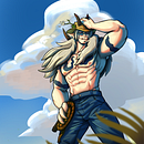 A showoff demon. Digital Illustration, and Traditional illustration project by Antonella Rincones - 04.02.2021