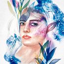 Meu projeto do curso: Retrato ilustrado em aquarela. Un progetto di Belle arti, Creatività, Disegno, Disegno artistico, Illustrazione con inchiostro e Pittura ad acquerello di Carol Silvestrini - 02.04.2021