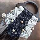 Bolso de macramé con trapillo, estilo marinero. Un progetto di Artigianato di Idoia Aguirre Viana - 05.04.2021