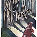 Mi Proyecto del curso: Relatos ilustrados: de la idea al papel. Traditional illustration, Ink Illustration, and Children's Illustration project by Cuadrado Rojo - 04.03.2021