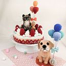 Cake topper in lana cardata personalizzati  Ein Projekt aus dem Bereich H und werk von Marina Bortoluzzi - 03.04.2021