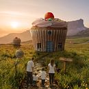 mundo cupcake. Projekt z dziedziny  Korekta barw, Kreat, wność, Kreat, wne zabaw, z dziećmi, Design, Fotografia, Fotomontaż i Matte painting użytkownika Daniel Ortegano - 04.04.2021