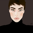 Retrato digital hecho en Adobe Photoshop. Digital Illustration project by Soidée Romero Rodríguez - 04.04.2021
