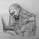 Retrato con portaminas. Een project van  Tekening, Tekening met potlood y  Portrettekening van Edgar Campos May - 04.04.2021