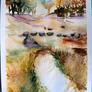 Meu projeto do curso: Paisagens naturais em aquarela Ein Projekt aus dem Bereich Naturalistische Illustration von Tatiana Moura - 04.04.2021