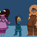 Mi Proyecto del curso: Fábrica de personajes ilustrados. Concept Art, Desenho digital, Design de personagens e Ilustração digital projeto de Zurisadday Fajardo - 05.04.2021