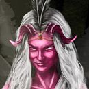 The Tiefling Witch. Concept Art e Ilustração digital projeto de Jereel Mirondo - 26.01.2021