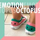 Mi Proyecto del curso: "Emotion Octopus" (inspiración: pulpo reversible). Un progetto di Design e Design di scarpe di Vale Mansilla - 04.04.2021