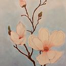 Magnolia. Un projet de Dessin, Dessin au cra, on , et Dessin artistique de Laura Pagan - 26.01.2018