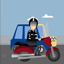Proyecto 1 HEROE O VILLANO Campaña institucional ,motociclistas y movilidad. Proyecto final del Diplomado de Motion Graphics.. Animação, Comic, e Design projeto de oscar rodriguez - 20.07.2017