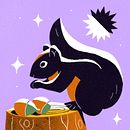 My final project: un bosco magico Ein Projekt aus dem Bereich Digitale Illustration, Traditionelle Illustration und Naturalistische Illustration von michela_zapparoli - 05.04.2021