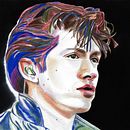 Retratos con técnicas Mixtas . Desen, Desen de portret, Desen realist, Ilustrație editorială, Ilustrație cu cerneală și Pictură în acuarelă de Rocío Mera - 04.05.2021