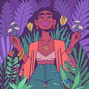 BEAUTY IN NATURE. Un proyecto de Dibujo digital e Ilustración tradicional de Cristina Segura - 05.04.2021