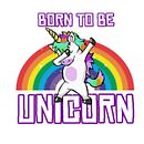 Born to be Unicorn. Ilustração tradicional projeto de Edgardo Macias Santos - 05.04.2021